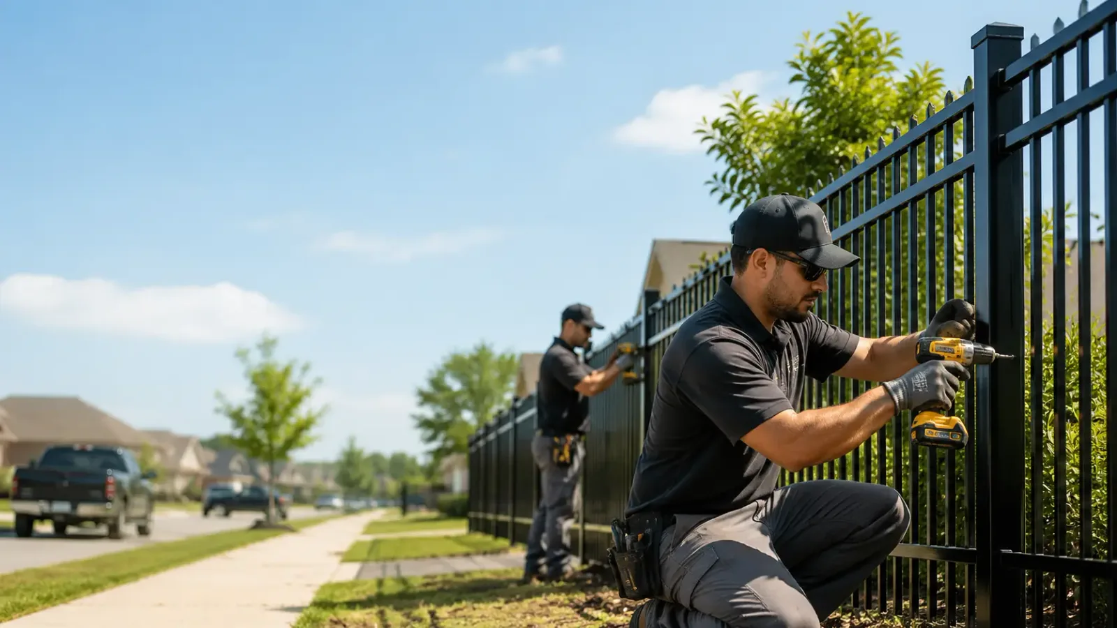 Metal Fence Installation in Plainville, IL